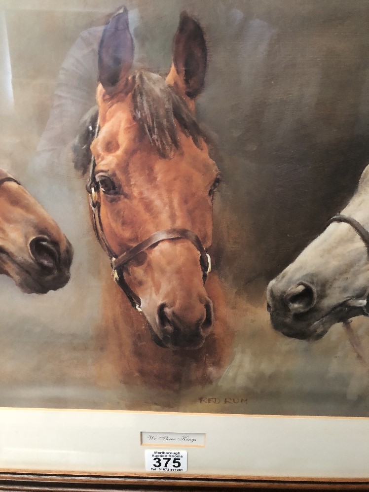 S.L.CRAWFORD "We Three Kings" ARKLE, REDRUM, and DESERT ORCHID