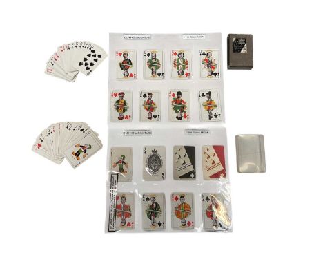 Two decks of 1933 De La Rue Film Star playing cards, promotional cards for Metro Goodwin Mayer