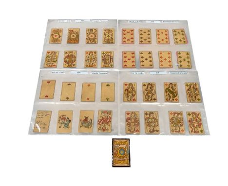 Deck of 39 Karl Gerich French Trapola cards, believed to be limited to 20 packs, 1990, No. 15, with box