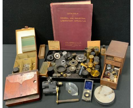 Microscope &amp; Scientific Interest - W Watson &amp; Sons Ltd Vertical illuminator case, others Powell &amp; Lealand, Ross o
