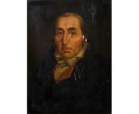 Couvelet, Jean-Baptiste (1772-1830) zugeschrieben "Portrait des Kaufmanns Henri Nicolas Charlier (1745-1823)", verso bez., 21