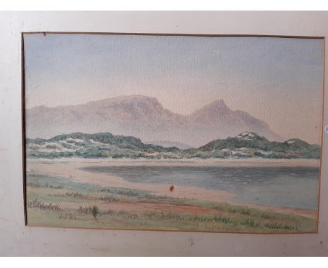 Harold Boyes, two coastal landscape watercolours on paper, both signed, together with Montague B. Black, lithograph on paper,