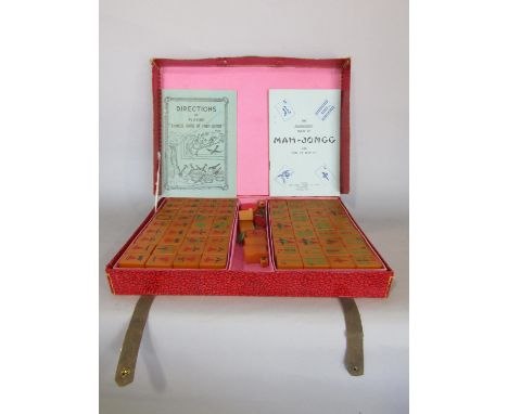 A Mahjong game in its original box 