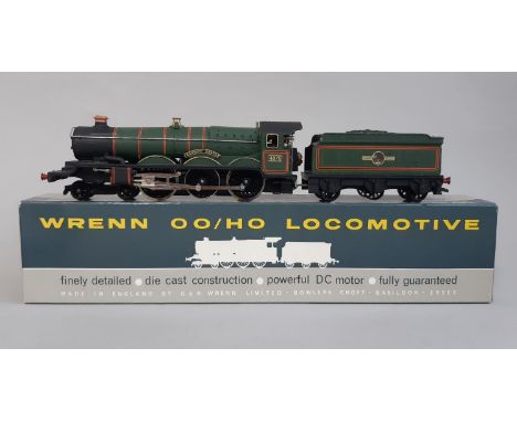 Collection of boxed 00 gauge railway items by Wrenn including no 221 'Cardiff Castle' 4-6-0 locomotive and tender, 3 hopper w