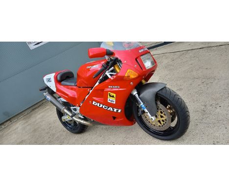 1991 DUCATI 851SP3Current V5 present. Paperwork includes owners manual, MOT certificates, warranty and maintenance booklet.Th