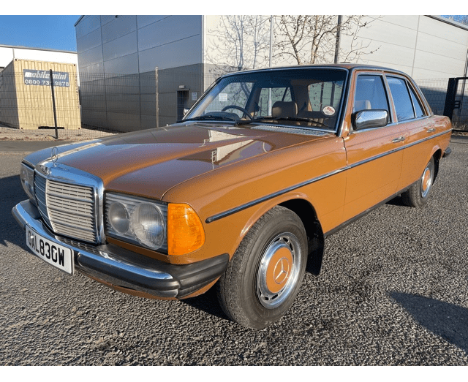 1981 MERCEDES 240 DCurrent V5 present, paperwork includes current and previous MOT certificates, old V5s.Finished in period b