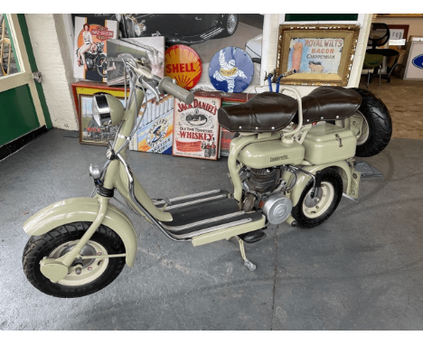 1952 LAMBRETTA 125 MODEL D MK1Current V5 present, paperwork includes Lambretta Certificate.We highly recommend that you view 