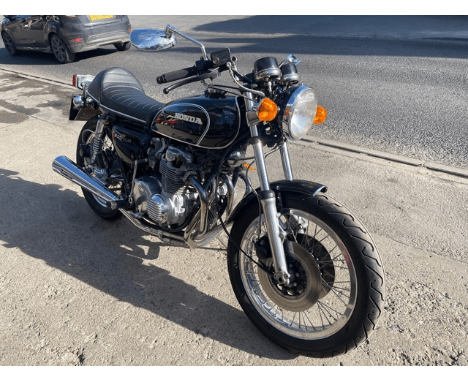1975 HONDA CB500Current V5 present. Paperwork includes DVD, old V5s, invoices, MOT certificates, Haynes Workshop Manual. Fitt