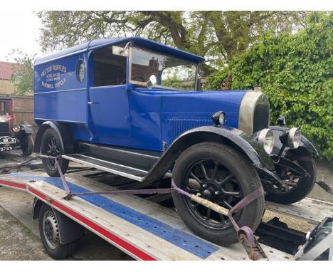 1928 MORRIS COWLEY VAN - THE RUFFLES COLLECTIONCurrent V5 present. No other paperwork.The vendor has kindly supplied the foll