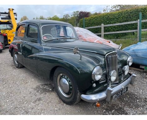 1954 SUNBEAM TALBOTCurrent V5 present, paperwork includes tax discs, MOT certificates, old V5, Sunbeam workshop manual and pa