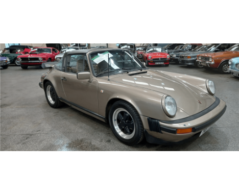 1982 PORSCHE CARRERA TARGACurrent V5 present, paperwork includes original drivers manual maintenance record, current and prev