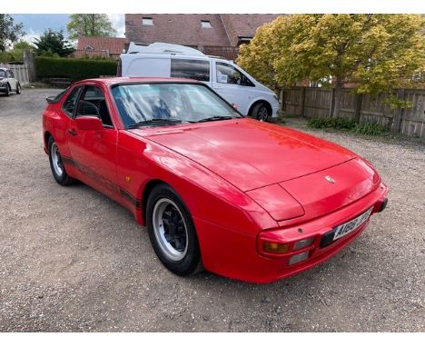 1984 PORSCHE 944Part V5 - no keeper slip or trade slip, paperwork includes owner manual, invoices and old V5We highly recomme