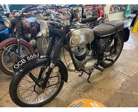 BSA BANTAMFinished in black, last of the range with 175cc engine and 4 speed gearbox. Now exempt MOT and free road tax. The v