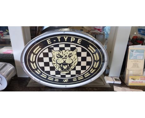 JAGUAR E-TYPE LIGHT UP SIGNWe highly recommend that you view in person any potential purchase and take time to inspect paperw