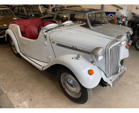 1953 SINGER ROADSTERCurrent V5 present, paperwork includes old original Singer Service Manual, MOT certificates, instruction 