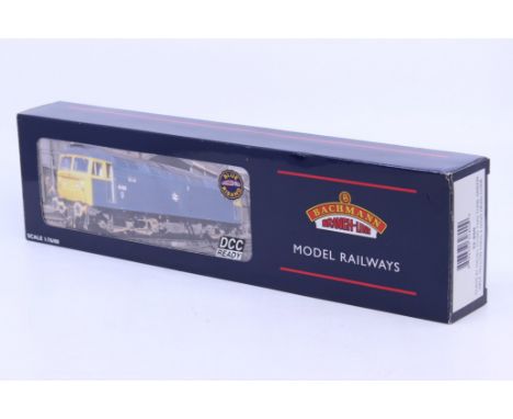 Bachmann: A boxed Bachmann, OO Gauge, Class 47 Diesel D1500 Two Tone Green Half Yellow Ends 4 Digit Head Code, Reference 32-8