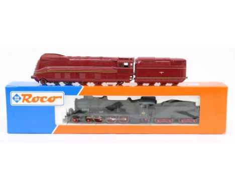 HO Gauge: A boxed Roco, HO Gauge locomotive and tender, K.W. St. E, Reference 43259; together with an unboxed Fleischmann, 4-