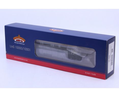 Bachmann: A boxed Bachmann, OO Gauge, diesel locomotive, LMS 10000 BR Green Lined Orange and Black, Reference 31-995. Origina