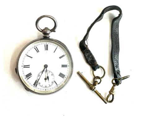 Vintage silver pocket watch 
