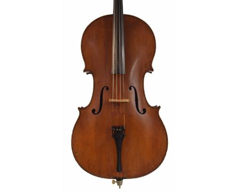 French violoncello in need of restoration by Francois Barzoni fecit-anno 1909, Manufacture Speciale de la Maison, Beare &amp;
