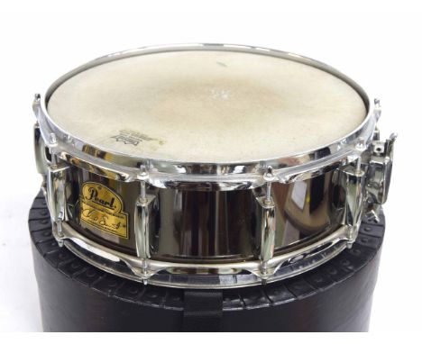 Pearl Signature Series Chad Smith Model snare drum, with case 