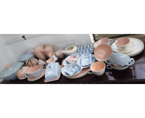 VARIOUS POOLE POTTERY TEA AND DINNERWARES