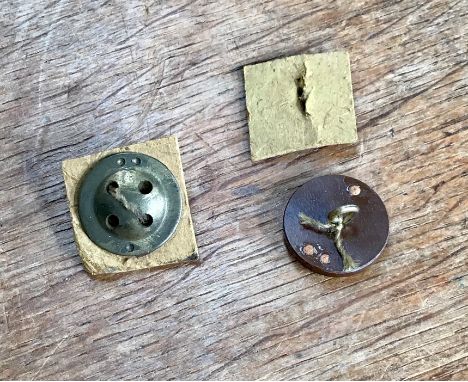 WW2 British &amp; Allied escape compass buttons.