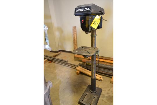 Floor Type Drill Press Delta No 17 900 Speed Spindle 3 4 Hp