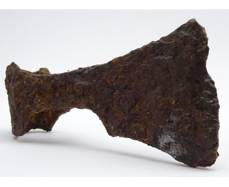 Viking iron axe head L15cms Condition Report & Further Details Click here for further images, condition, auction times & deli