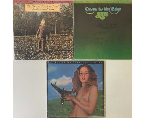 CLASSIC/ PROG ROCK - MFSL PACK. A superb pack of 3 rock LPs, all audiophile pressings released on Mobile Fidelity Sound Lab. 