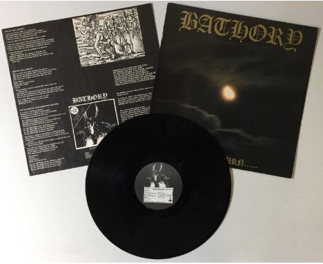 BATHORY - THE RETURN LP (SWEDISH PRESS - BMLP 666-II). A scarce copy of The Return, the 2nd studio album by Swedish black met