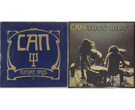 CAN - TAGO MAGO/FUTURE DAYS - ORIGINAL UK PRESSING LPs. Fantastic set of 2 x original UK pressing LPs from the Cologne master
