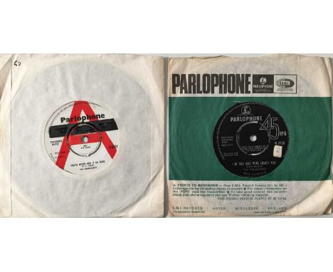 THE PARAMOUNTS - ORIGINAL UK PARLOPHONE 7" (1964/1965). Cracking pack of 2 x scarce mid 60s 45s from The Paramounts including