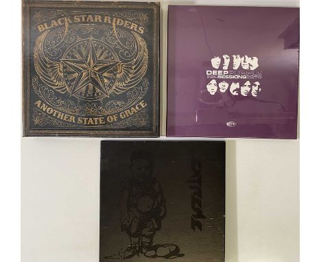 METAL / HEAVY ROCK - BOX SETS. Collosal collection of of 9 x box sets (vinyl / CDs / DVDs / Books). Titles / Artists include 
