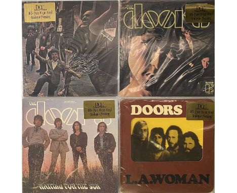 THE DOORS - DCC COMPACT CLASSICS LP RARITIES. A superb pack of 4 LPs by 60s favourites The Doors, all are modern high-quality