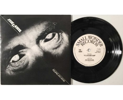 THE CURE - KILLING AN ARAB 7" (ORIGINAL UK COPY - SMALL WONDER RECORDS SMALL 11). A lovely condition original UK copy of the 