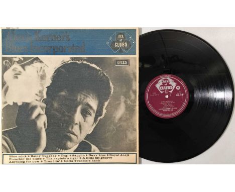 ALEXIS KORNER'S BLUES INCORPORATED - S/T LP (ORIGINAL UK COPY - ACE OF CLUBS ACL 1187). Very neatly presented original UK 196