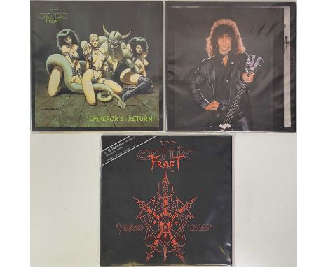 CELTIC FROST - LP RARITIES. Brilliantly noisy selection of 3 x original LPs from Swiss shredders Celtic Frost. Titles are To 