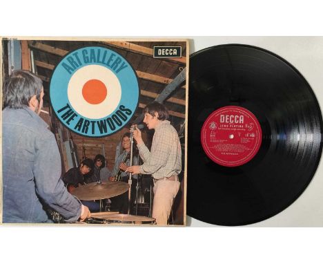 THE ARTWOODS - ART GALLERY LP (ORIGINAL UK COPY - DECCA LK 4830). A lovely condition original 1966 UK copy of (shockingly) th