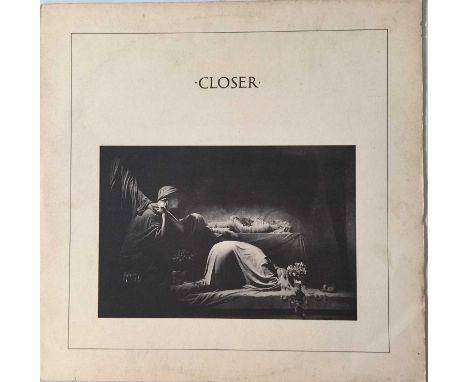 JOY DIVISION - CLOSER LP (ORIGINAL UK TRANSLUCENT RED VINYL COPY - FACT 25). Great to see original UK 'translucent red' copy 