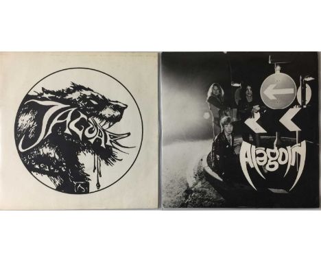 ARAGORN/JAGUAR - NWOBHM 7" RARITIES (NEAT RECORDS). Super selection of 2 x NWOBHM 7" rarities released by Neat Records. Title