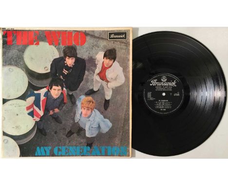 THE WHO - MY GENERATION LP (ORIGINAL UK COPY - BRUNSWICK LAT 8616). A well presented original UK copy of the seminal debut LP
