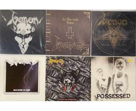 VENOM - LP COLLECTION. Stayin' contaminated with Venom(!) - here's 6 x LPs plus 1 x 12" (7 releases in total). Titles are Wel