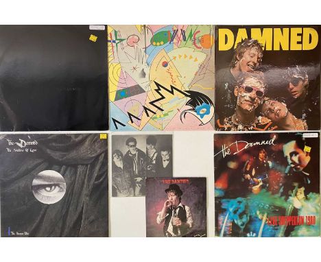 THE DAMNED - LP/7" COLLECTION. Mega pack of 4 x LPs, 1 x 12" and 2 x 7" from The Damned. Titles are New Rose (UK BUY 6, 2nd p