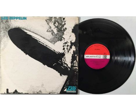 LED ZEPPELIN - LED ZEPPELIN 'I' LP (ORIGINAL UK 'TURQUOISE' LETTERING/SUPERHYPE COPY - ATLANTIC 588171). A very neatly presen
