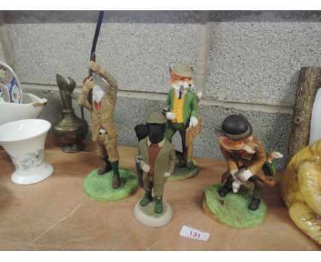 A collection of Border Fine Arts studio hunting studies