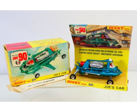 Dinky - Joe 90 - A boxed Joe's Car from the TV series # 102. They model appears in Near Mint condition with a couple of tiny 