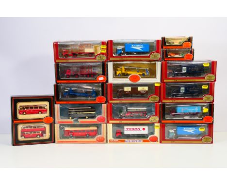 EFE, Exclusive First Editions - A boxed fleet of approximately 19 diecast 1:76 scale, predominately model commercial vehicles