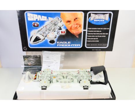 Iconic Replicas - Gerry Anderson - A boxed limited edition large scale Space 1999 Eagle Freighter, one of only 200 produced. 