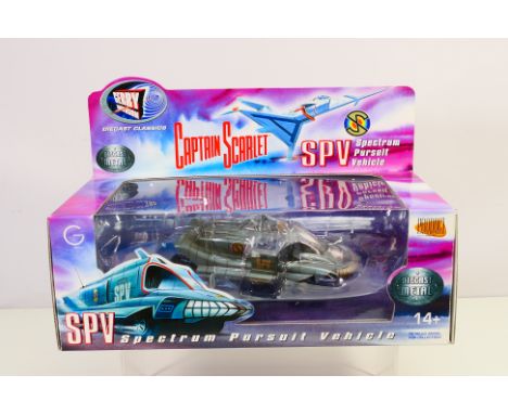 Product Enterprise - Gerry Anderson - A boxed Product Enterprise diecast Captain Scarlet Spectrum Patrol Vehicle. The model a